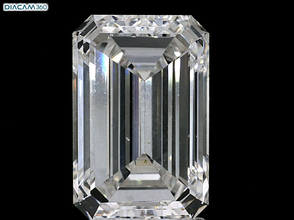 4.00 ct. emerald Lab Grown Diamond front image
