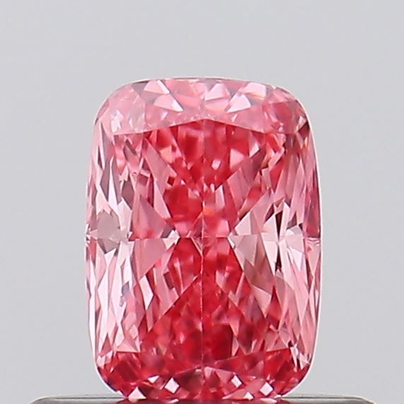 0.45 CT Fancy Vivid Pink CUSHION MODIFIED