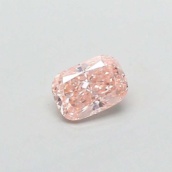 0.45 CT Fancy Light Orangey Brown CUSHION MODIFIED