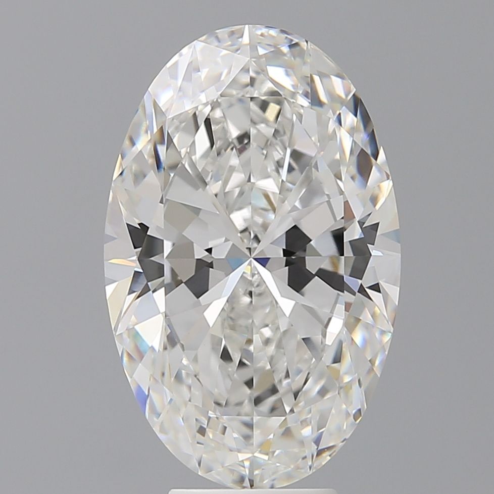7.04 ct. oval Lab Grown Diamond front image