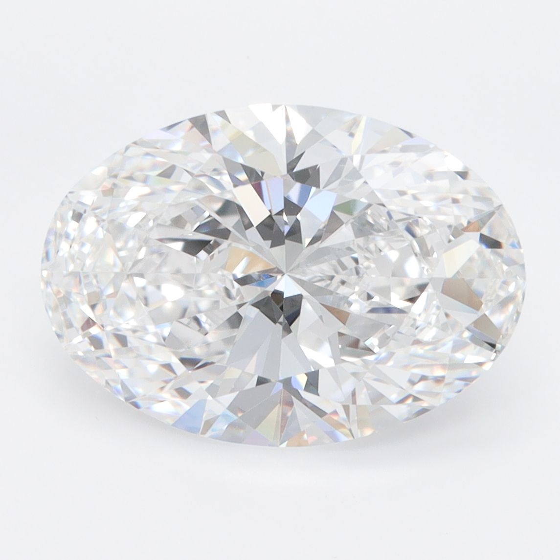 5.05 ct. oval Lab Grown Diamond front image
