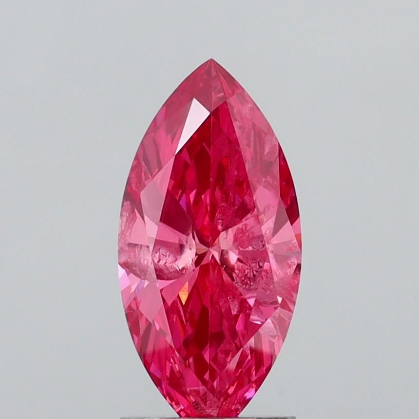 1.65 CT Fancy Vivid Pink MARQUISE