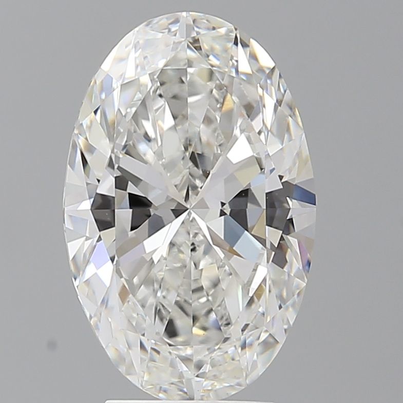 4.01 ct. oval Lab Grown Diamond front image
