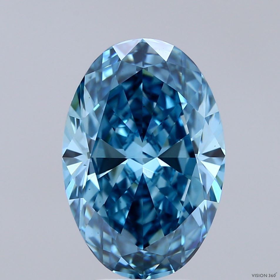 4.51 ct. oval Lab Grown Diamond front image
