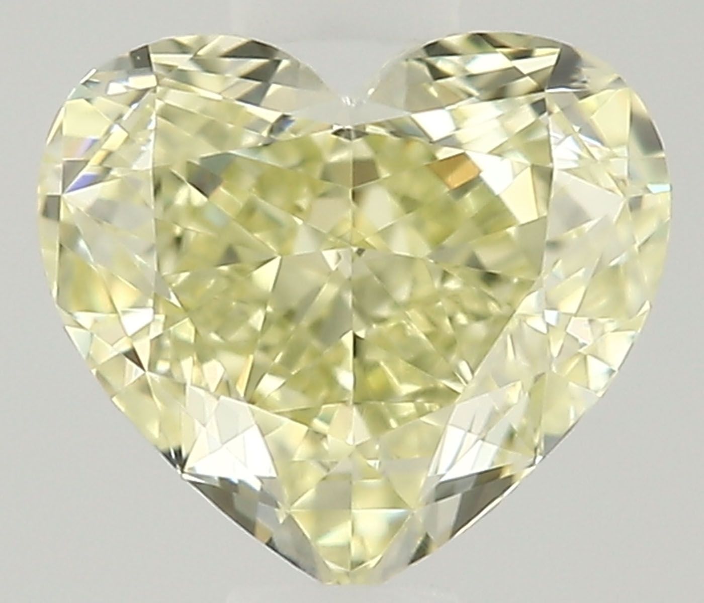 Diament 0.37 ct Fancy Light Yellow/VVS2