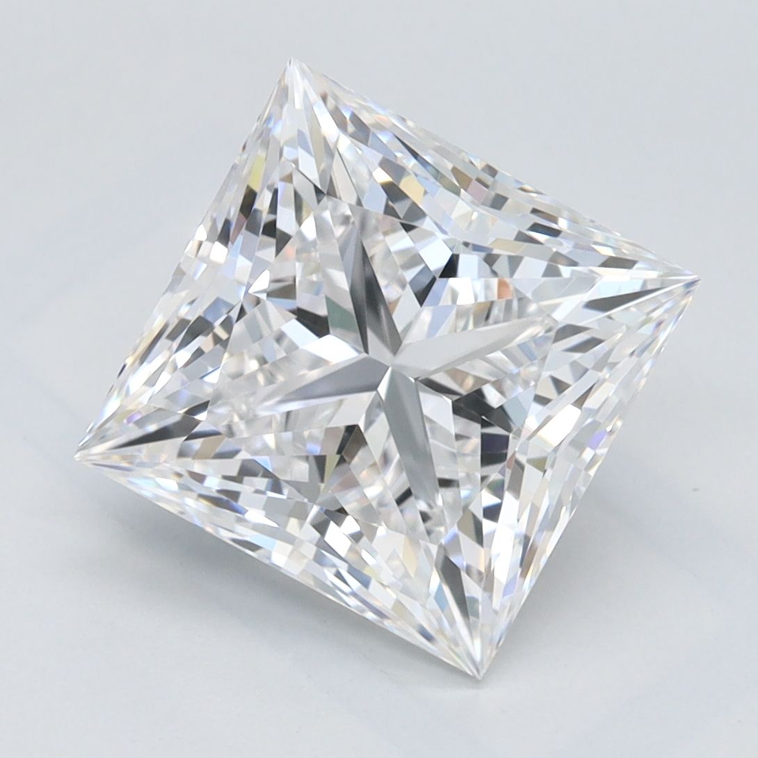 3.02 ct. princess Lab Grown Diamond front image