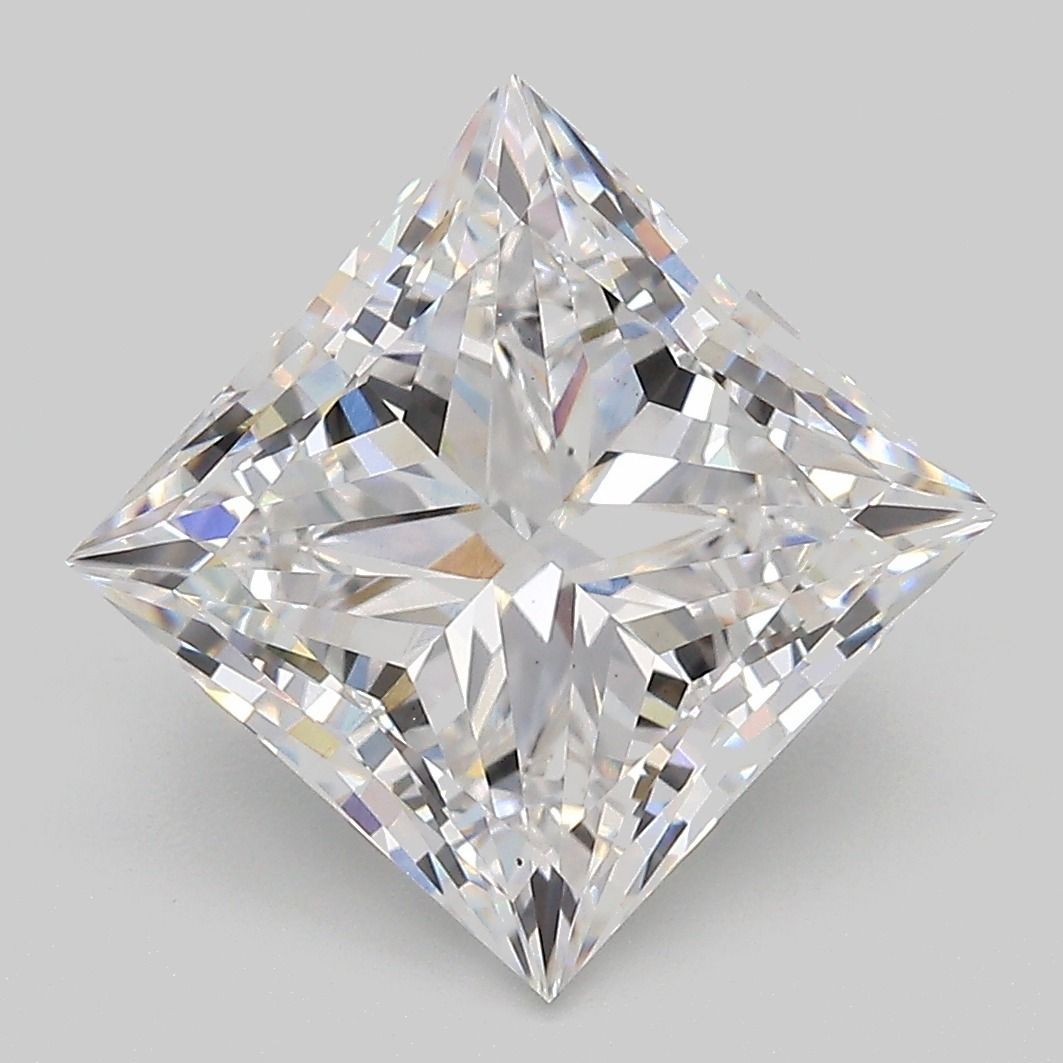5.08 ct. princess Lab Grown Diamond front image
