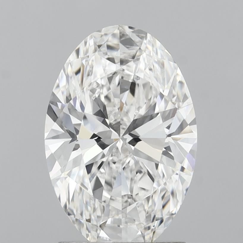 2.14 ct. oval Lab Grown Diamond front image