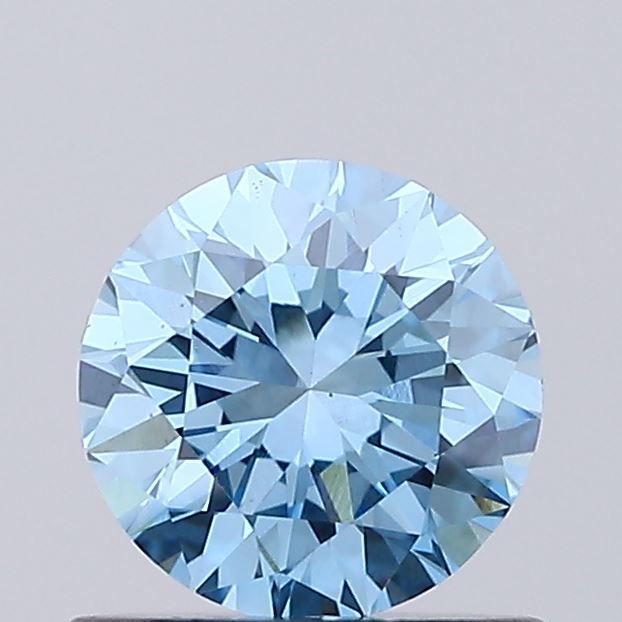 0.71 CT Fancy Vivid Blue ROUND