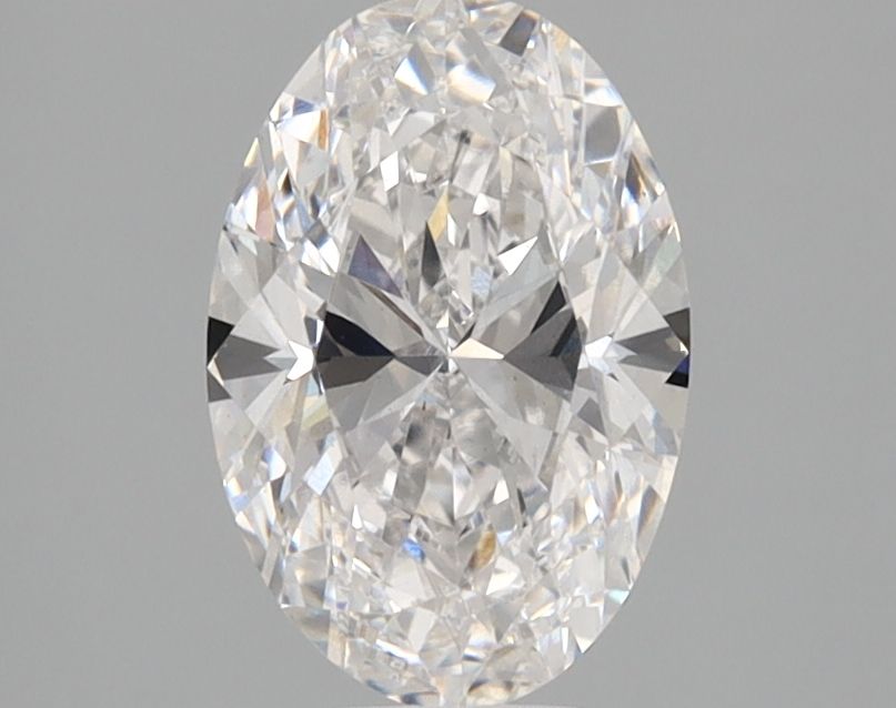 1.28 ct. oval Lab Grown Diamond front image