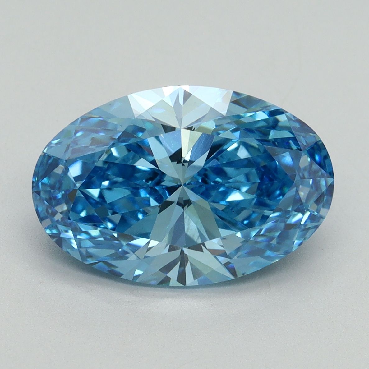 4.01 ct. oval Lab Grown Diamond front image