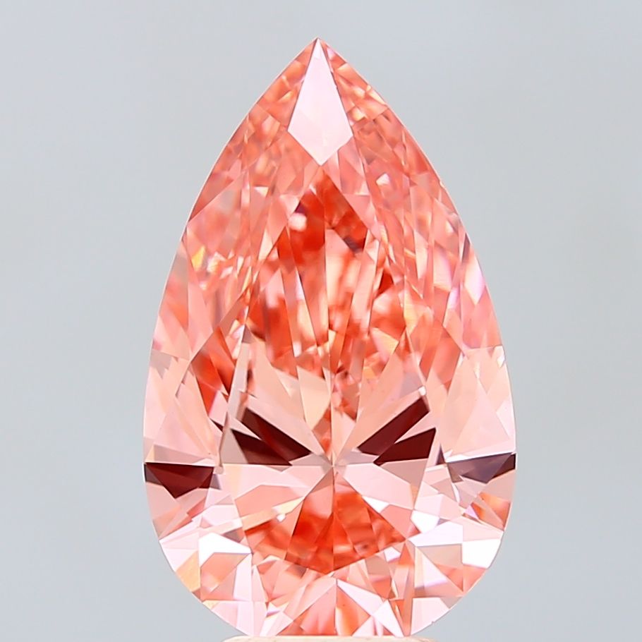 5.07 ct. pear Lab Grown Diamond front image