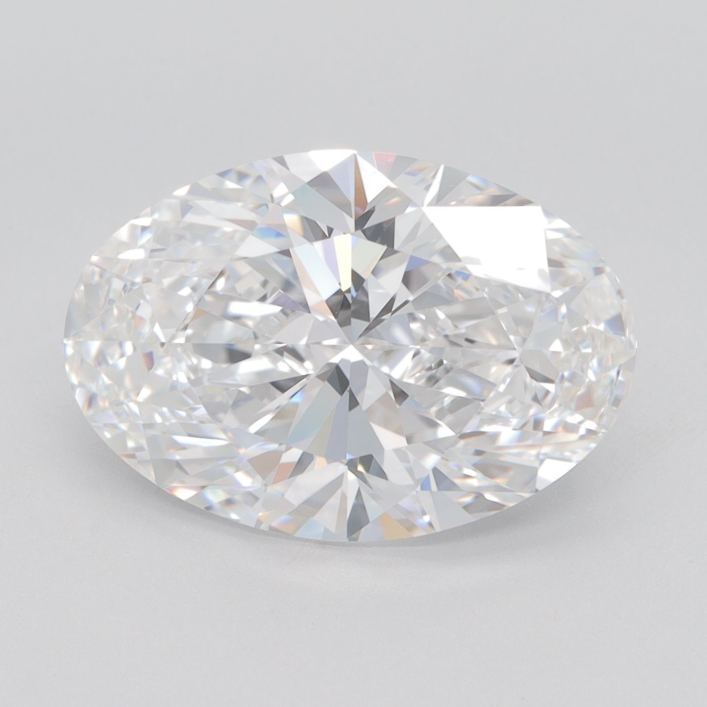 6.62 ct. oval Lab Grown Diamond front image