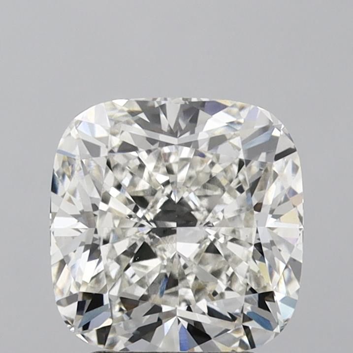 3.09 ct lab-grown Cushion brilliant Diamond