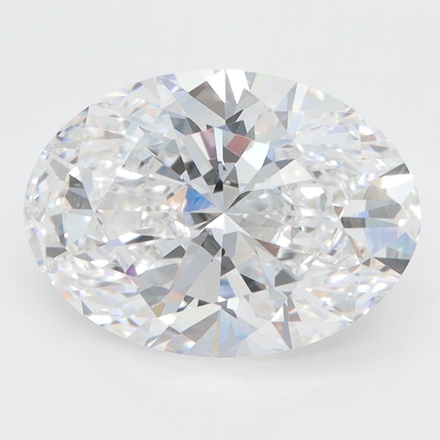 3.01 ct. oval Lab Grown Diamond front image