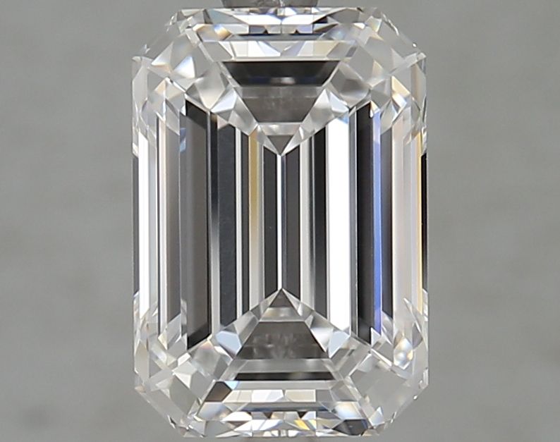 Diamant Émeraude 3.05 ct - Couleur D - Pureté VVS1