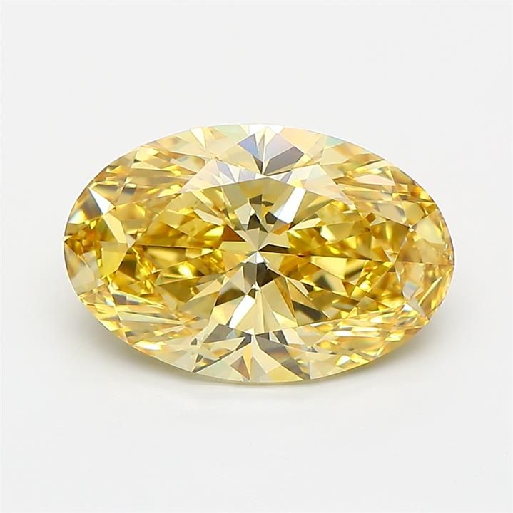 3.00 ct. oval Lab Grown Diamond front image