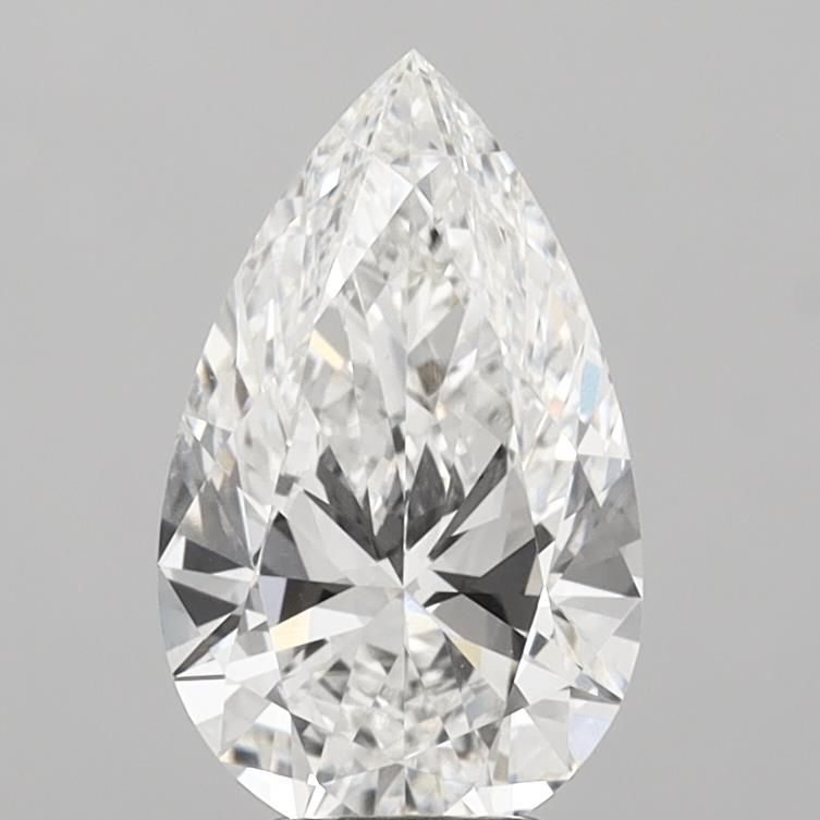4.03 ct. pear Lab Grown Diamond front image