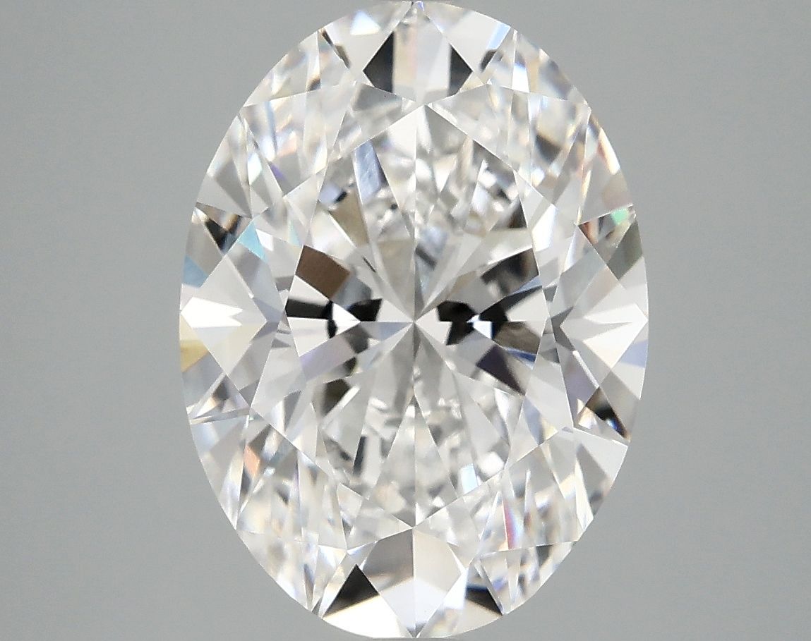 5.04 ct. oval Lab Grown Diamond front image