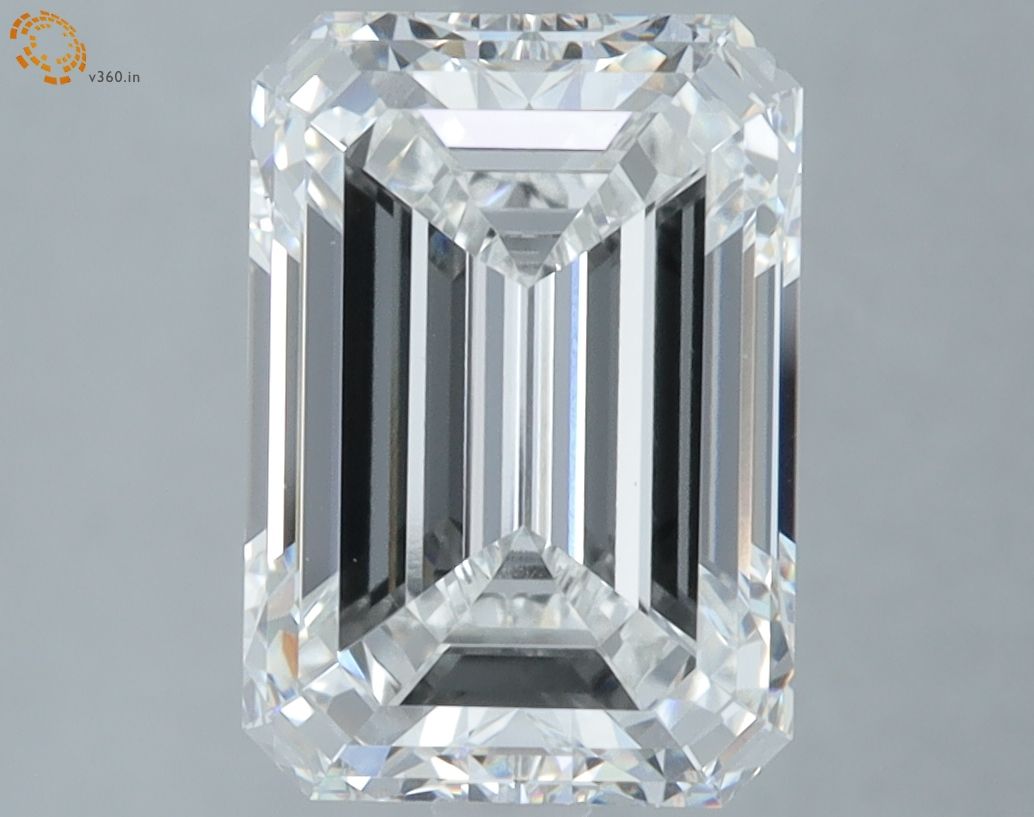 4.02 ct. emerald Lab Grown Diamond front image