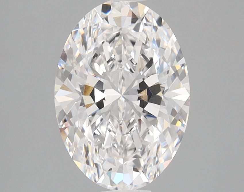 1.56 ct. oval Lab Grown Diamond front image