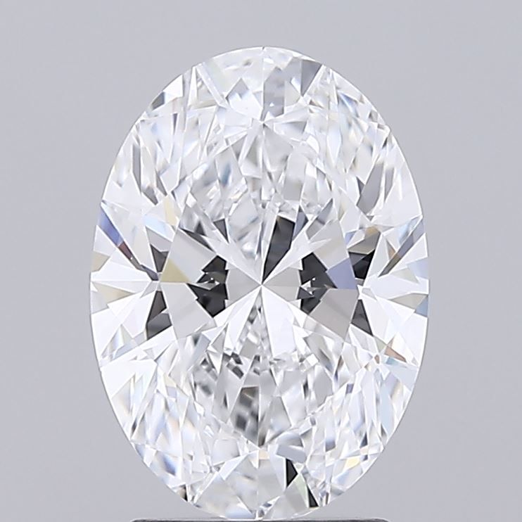 2.08 ct. oval Lab Grown Diamond front image
