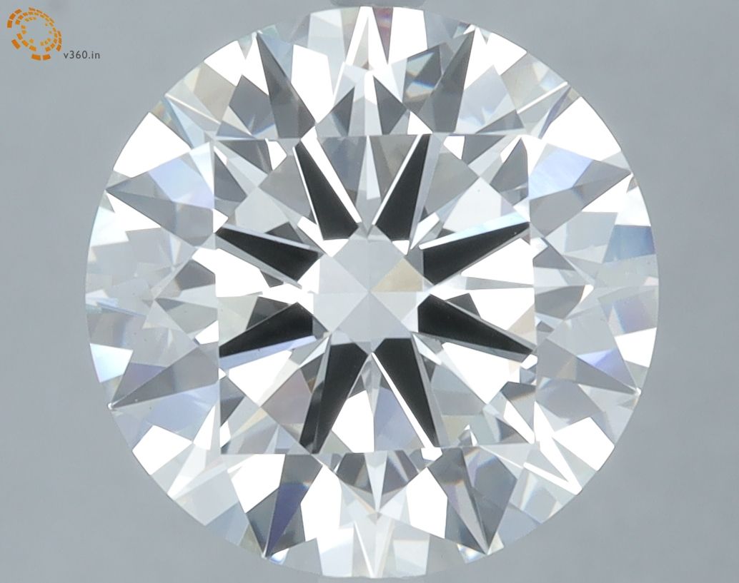 5.01 ct. round Lab Grown Diamond front image