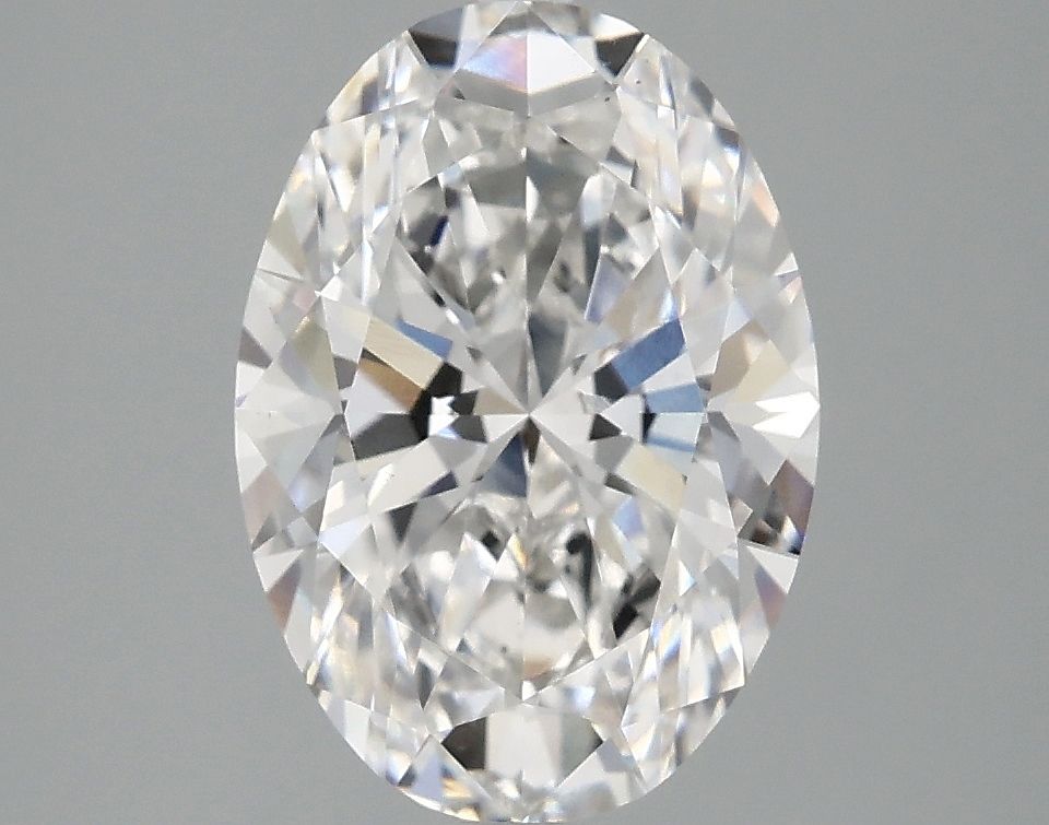 2.90 ct. oval Lab Grown Diamond front image