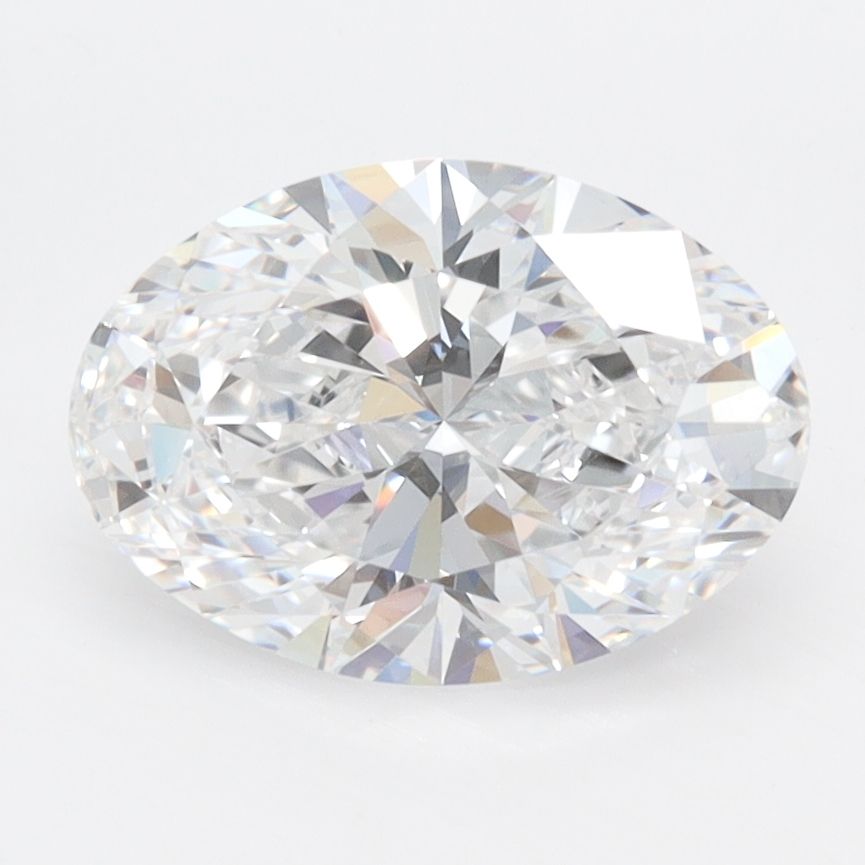 2.10 ct. oval Lab Grown Diamond front image