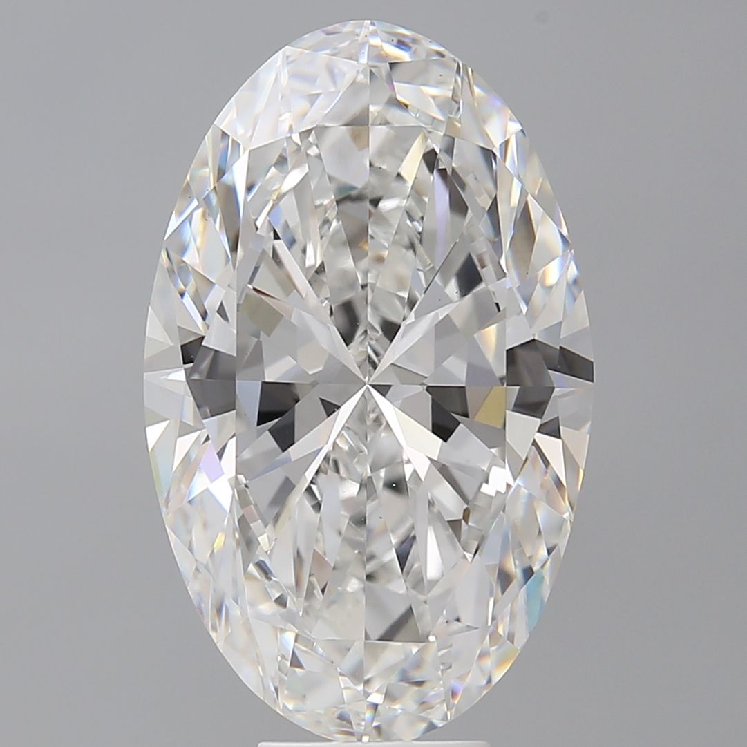 9.09 ct. oval Lab Grown Diamond front image