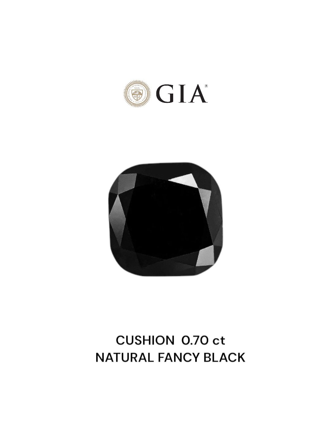 0.70 ct Cushion Brilliant diamond