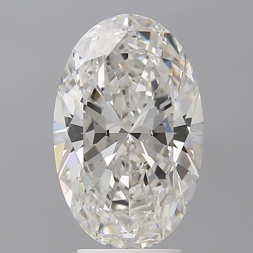 4.08 ct. oval Lab Grown Diamond front image