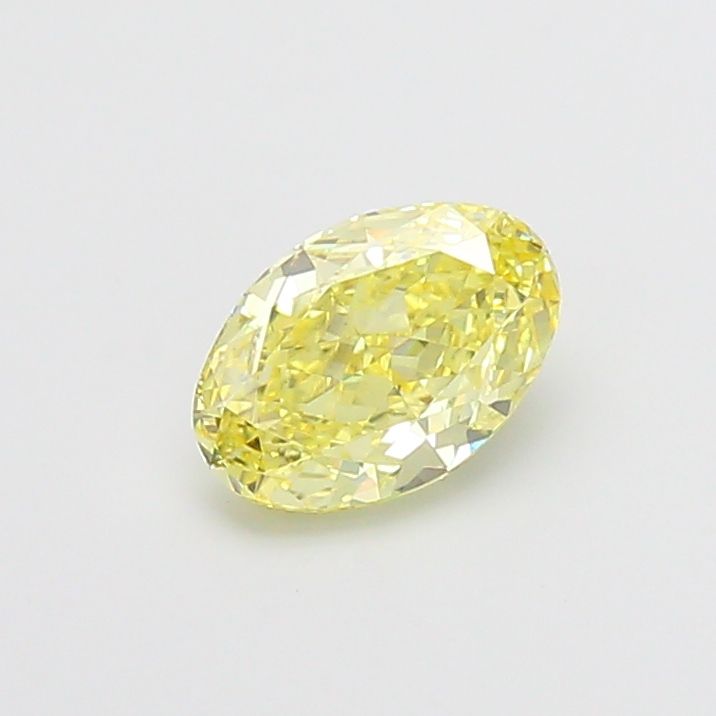 1.37 CT Fancy Intense Yellow OVAL
