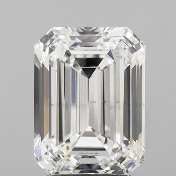 2.84 ct. emerald Lab Grown Diamond front image