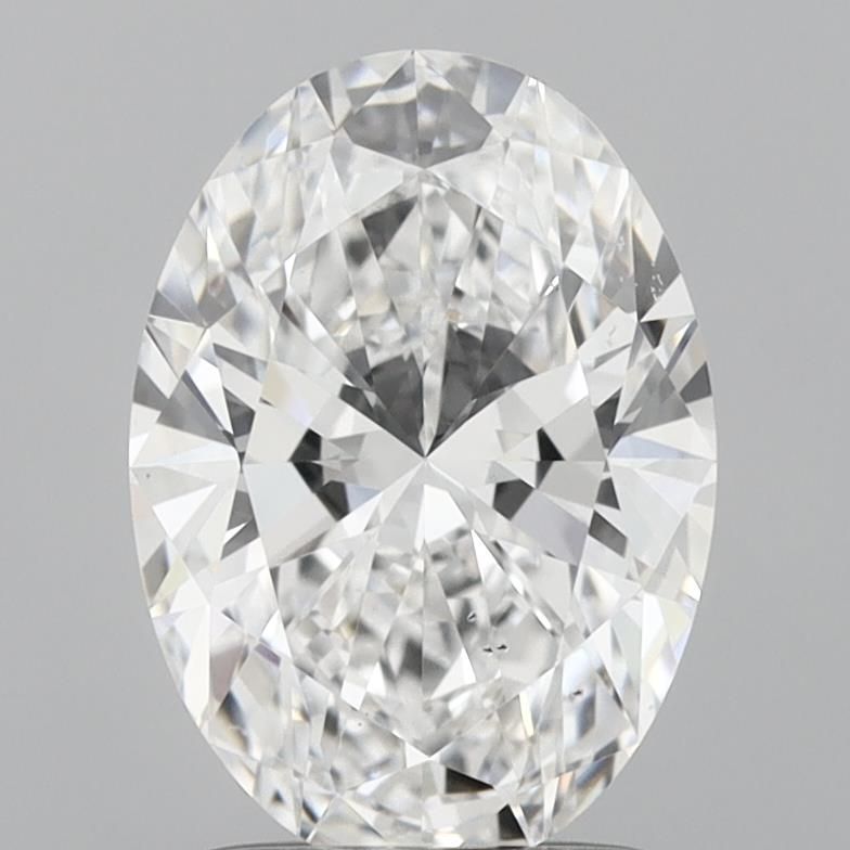 1.65 ct. oval Lab Grown Diamond front image