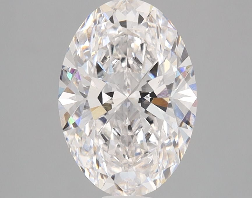 1.58 ct. oval Lab Grown Diamond front image