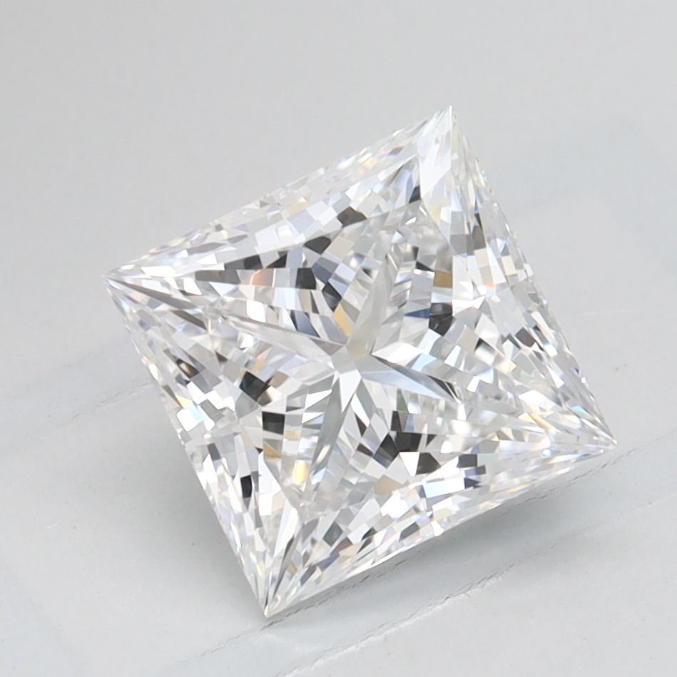 1.57 ct. princess Lab Grown Diamond front image