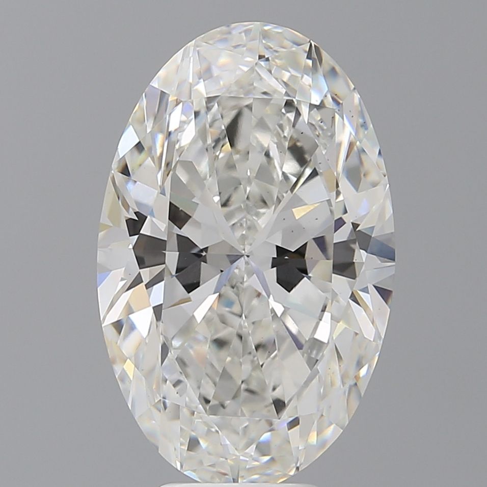 7.08 ct. oval Lab Grown Diamond front image