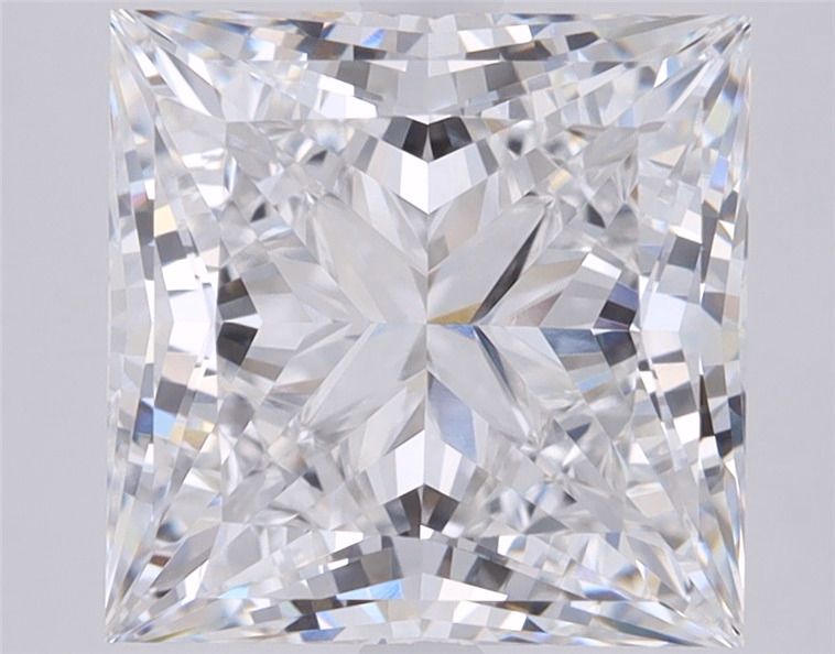 5.06 ct. princess Lab Grown Diamond front image