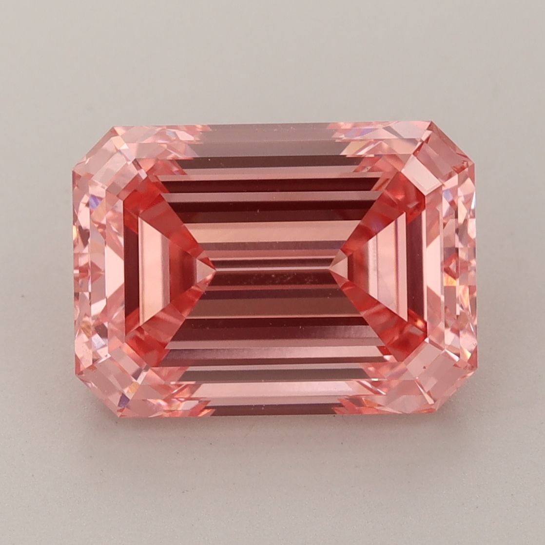 5.14 ct. emerald Lab Grown Diamond front image