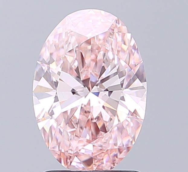 1.52 CT Fancy Intense Pink OVAL