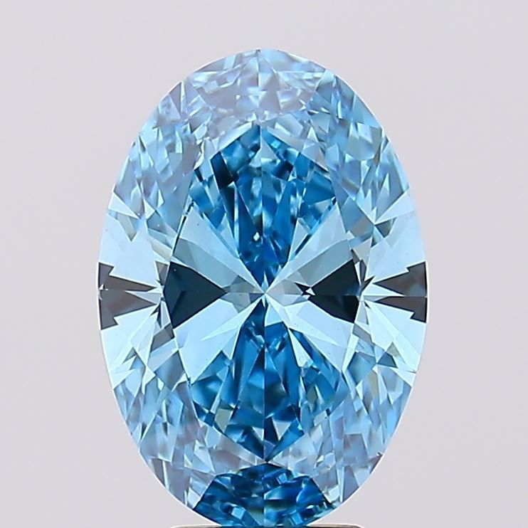 4.51 ct. oval Lab Grown Diamond front image