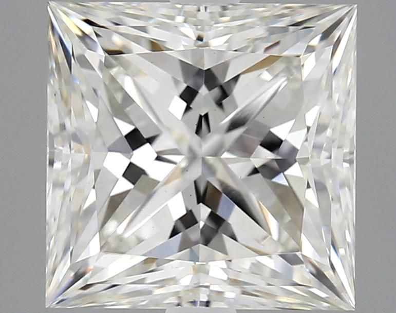 3.09 ct. princess Lab Grown Diamond front image