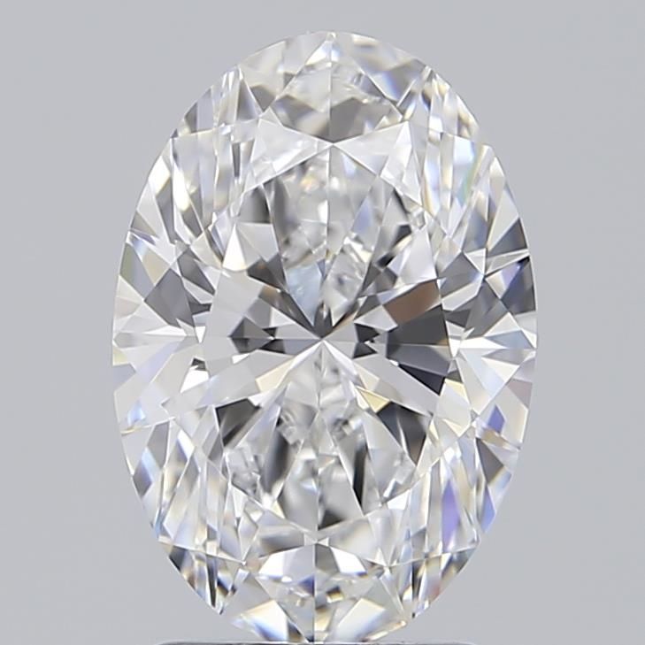 2.05 ct. oval Lab Grown Diamond front image