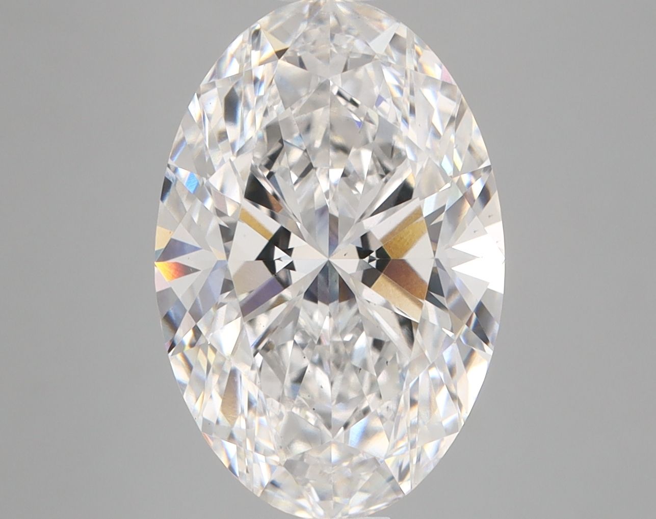 5.04 ct. oval Lab Grown Diamond front image