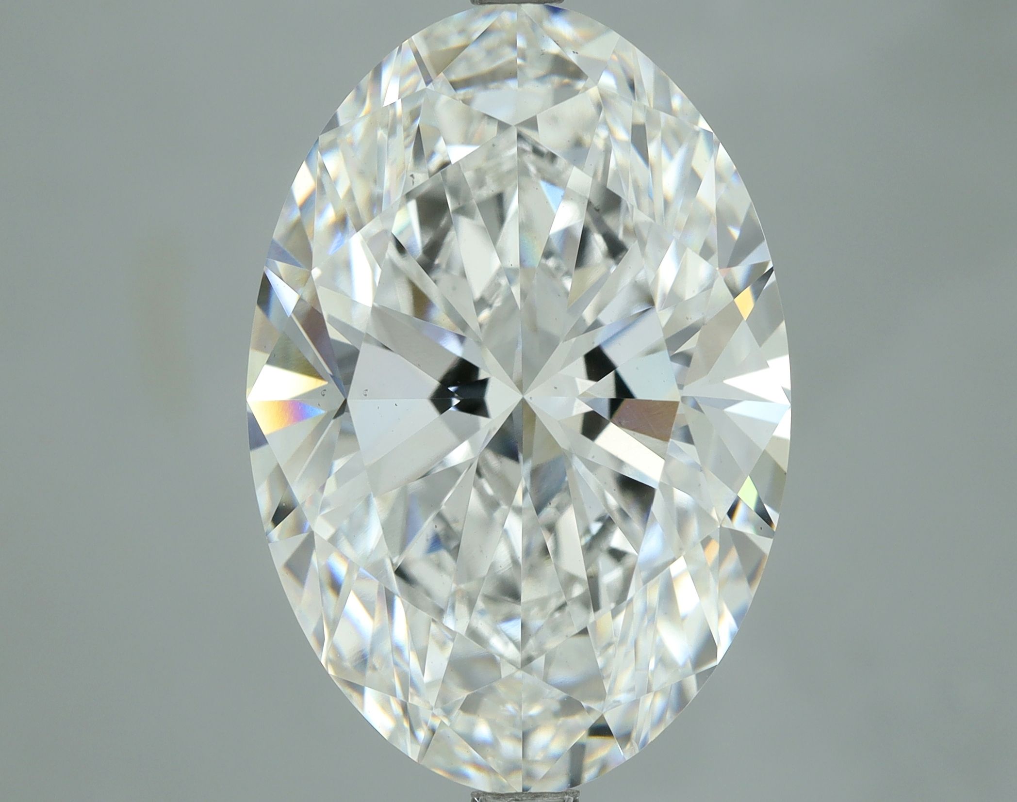 8.21 ct. oval Lab Grown Diamond front image