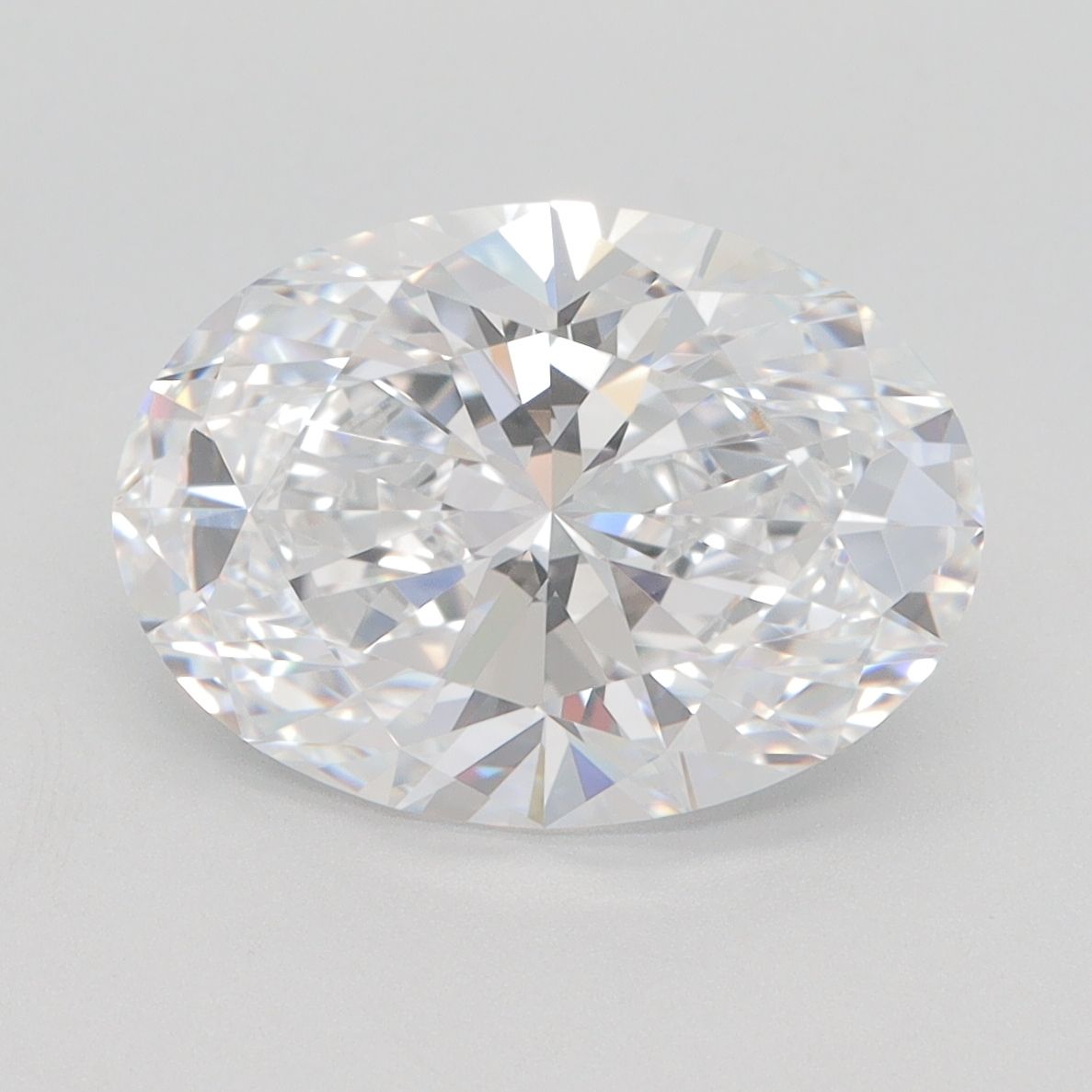 4.03 ct. oval Lab Grown Diamond front image