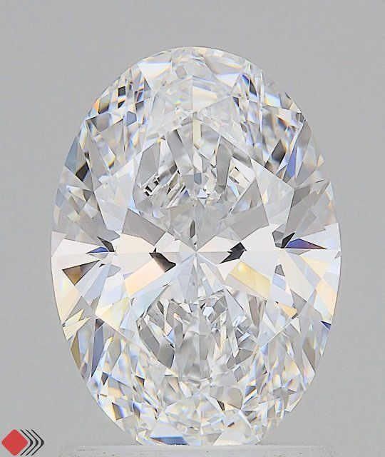 1.58 ct. oval Lab Grown Diamond front image