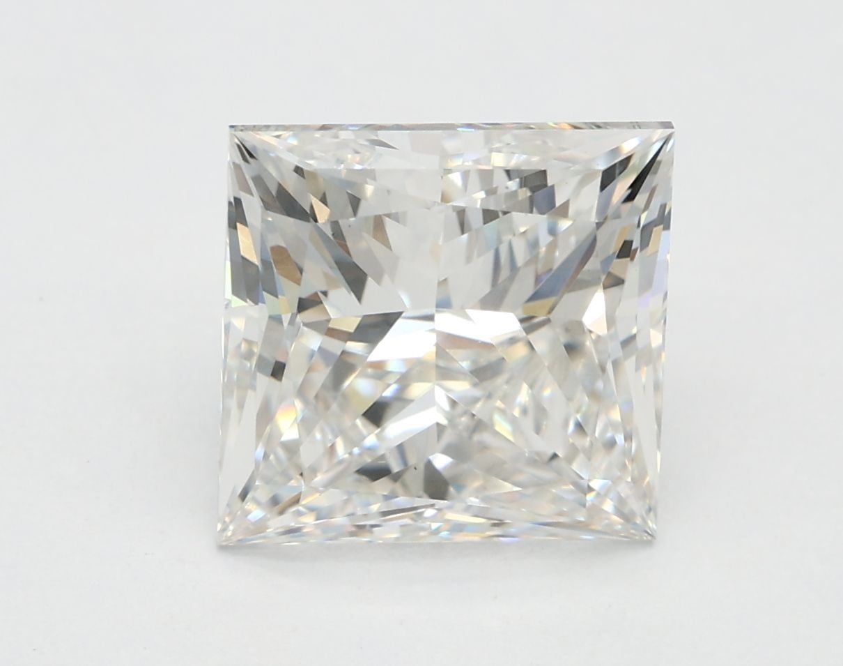 3.32 ct. princess Lab Grown Diamond front image