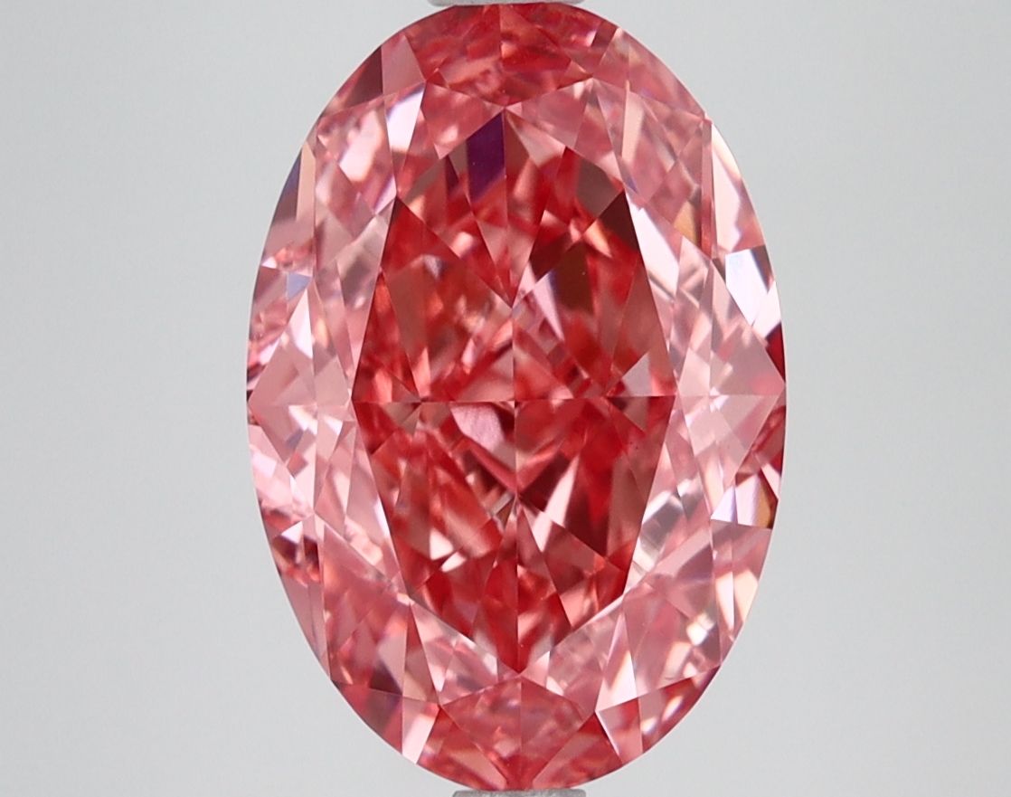 4.05 ct. oval Lab Grown Diamond front image